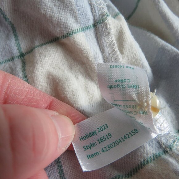 MARINE LAYER Monterey Flannel Shirt in Cool Blue Plaid Casual Gorpcore- Size XL - Picture 15 of 15